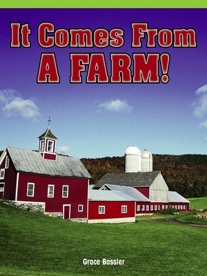 cover image of It Comes From a Farm!